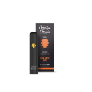Coastal Clouds Delta 8 THC Live Resin 2G Disposable Sour Tangie Haze