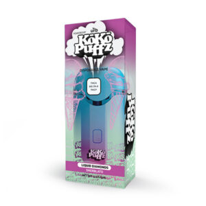 URB Koko Puffz Liquid Diamonds THCA/D8/THCP 3G Disposable Sherblato