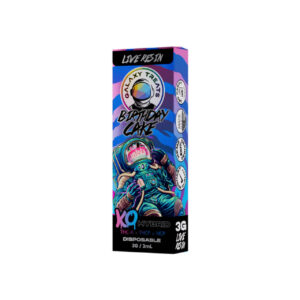 Galaxy Treats KO Live Resin THC-A/THCP/HCP 3G Disposable Birthday Cake