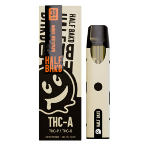 Half Bakd THC-A Blend Disposable - 3G Hawaiian Snow