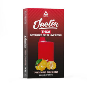 Jeeter Delta-8 THC-A Live Resin Disposable - 3G Tangerine Sunshine