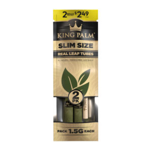 King Palm PP Slim Rolls - 2PK