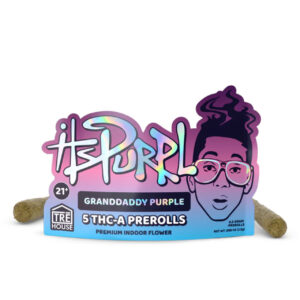 TRE House itsPurpl THC-A Granddaddy Purple Pre-Roll