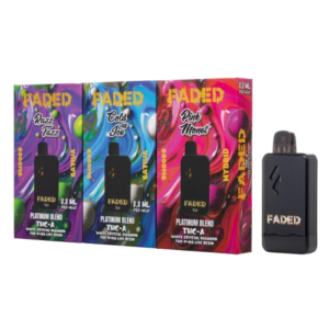 Faded Platinum Blend THC-A THC-P Delta 8 Disposable - 8.8ml
