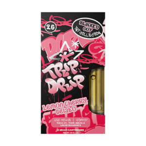 Trip Drip Blacked Out TNT Collection Live Resin THC-A Cartridge - 2G